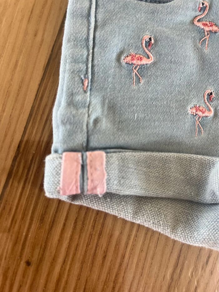 Short jean flamants roses 6 mois – Orchestra - photo numéro 6