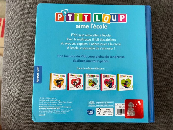 P’tit loup aime l’école - photo numéro 2