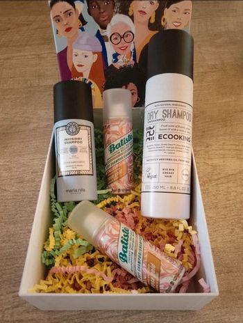 Lot de 4 shampoings sec