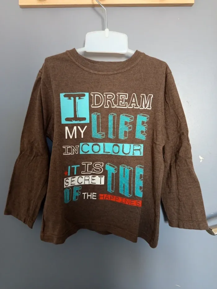 Lot t-shirt ML 4 ans - photo numéro 2