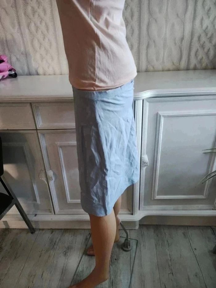 Jupe en lin taille 40 Armand Thiery - photo numéro 4