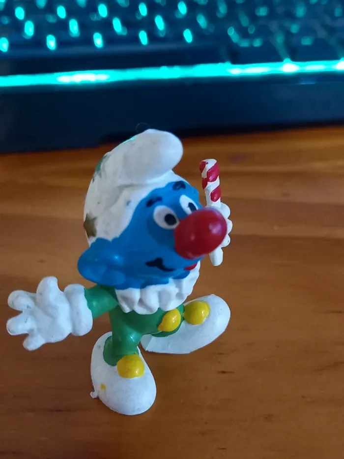 20090 Schtroumpf Clown - photo numéro 2