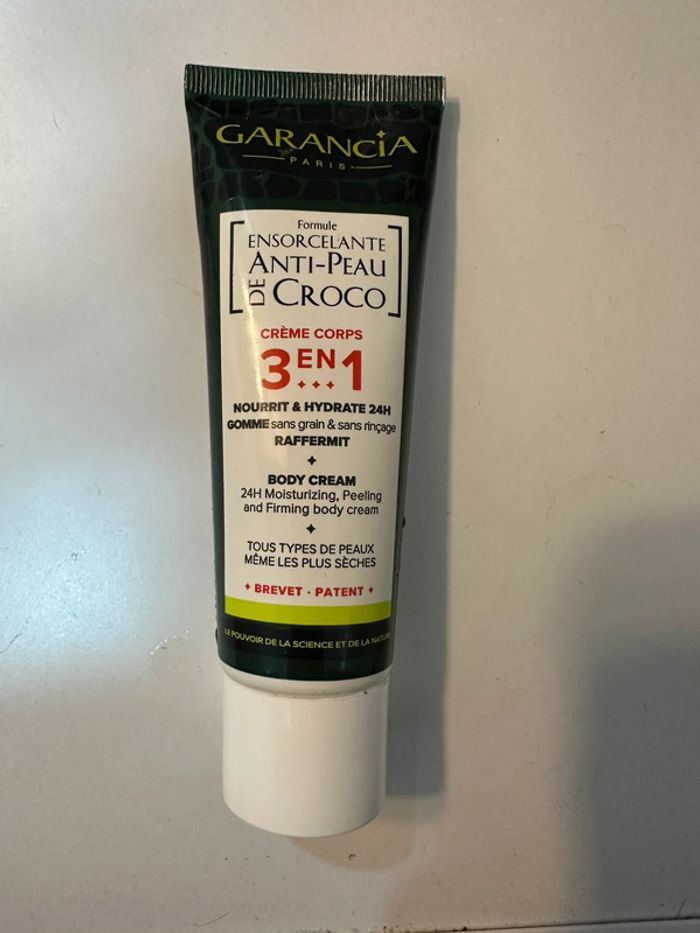 Crème gommage Garancia
