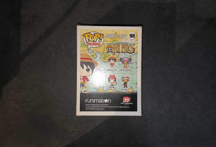 Figurine Funko Pop / Monkey.D.Luffy 98 / One Piece - photo numéro 2