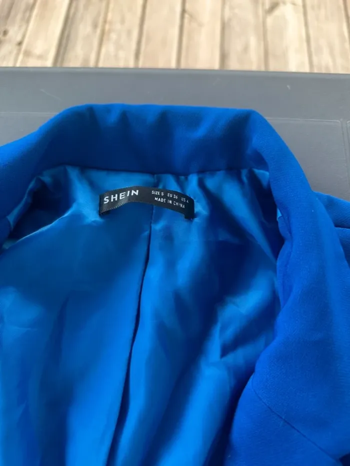 Robe Blazer bleu - photo numéro 2