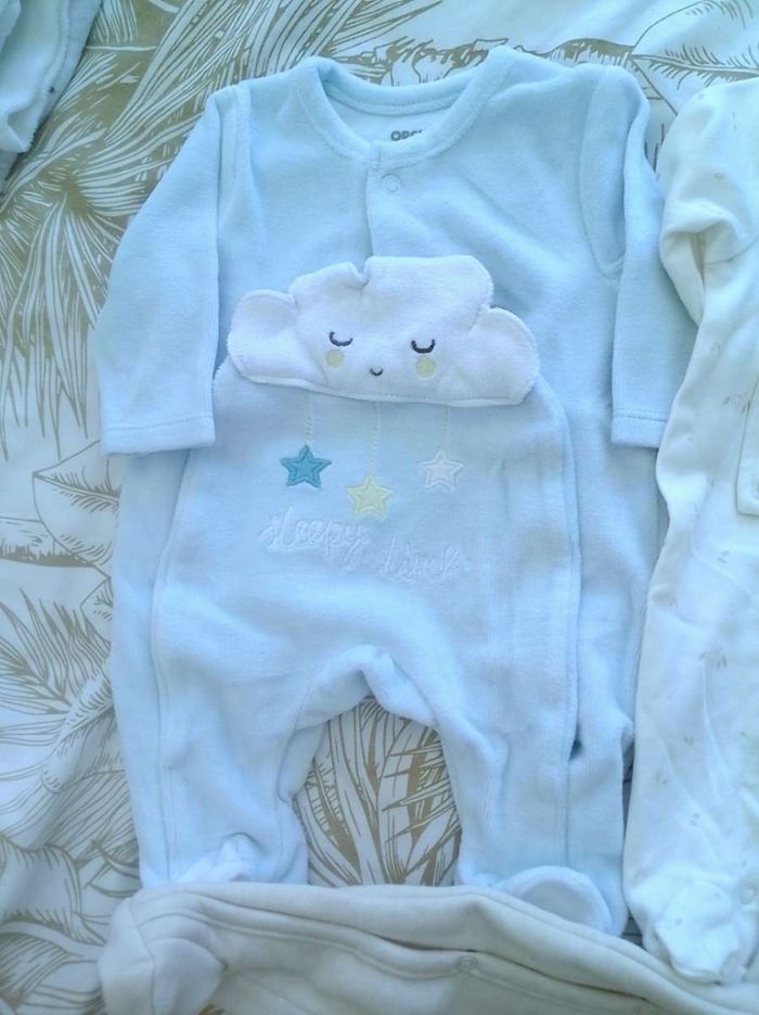 Lot 3 pyjama naissance - photo numéro 3