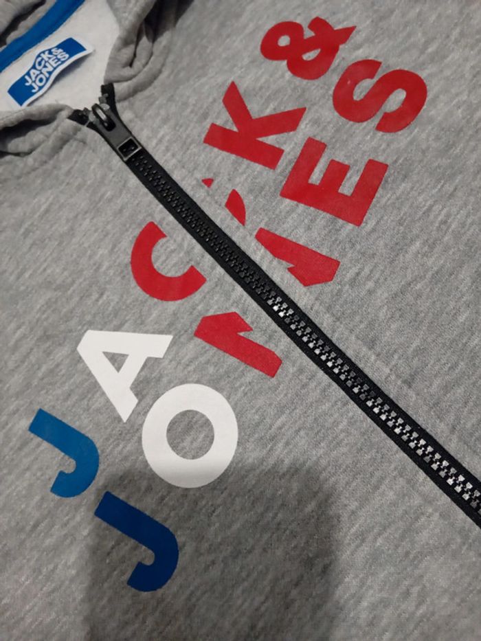 Veste zippé 14 ans Jack&Jones - photo numéro 3