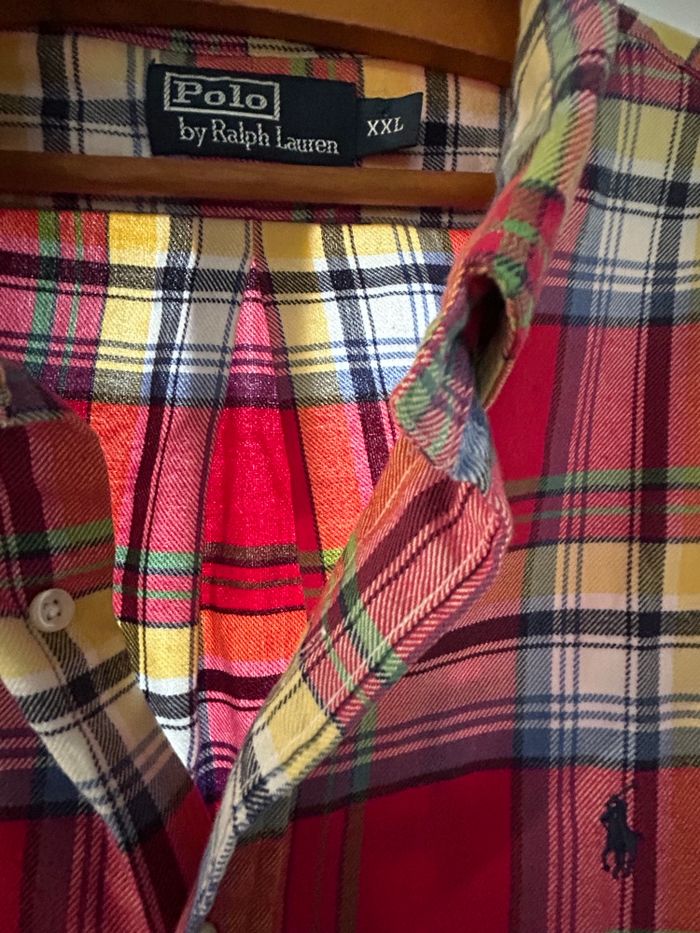Chemise Ralph Lauren flanelle XXL