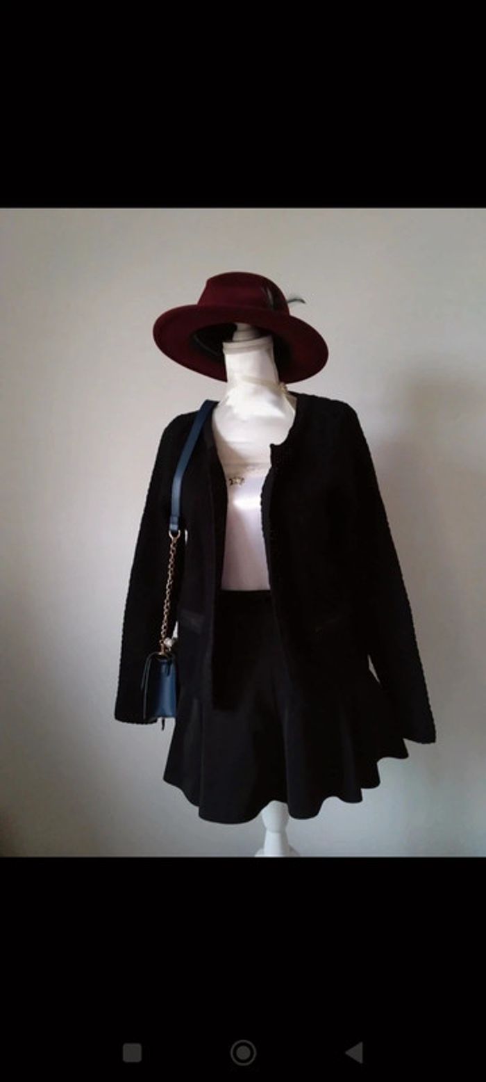 Veste maille cache cache - photo numéro 2