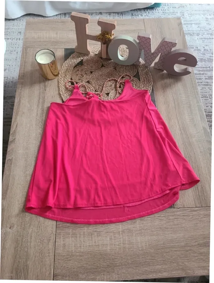 Debardeur rose taille M - photo numéro 2