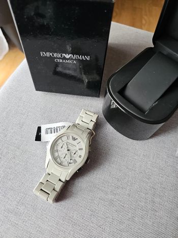 🔥Montre Emporio Armani Céramique AR1459🦅 💫