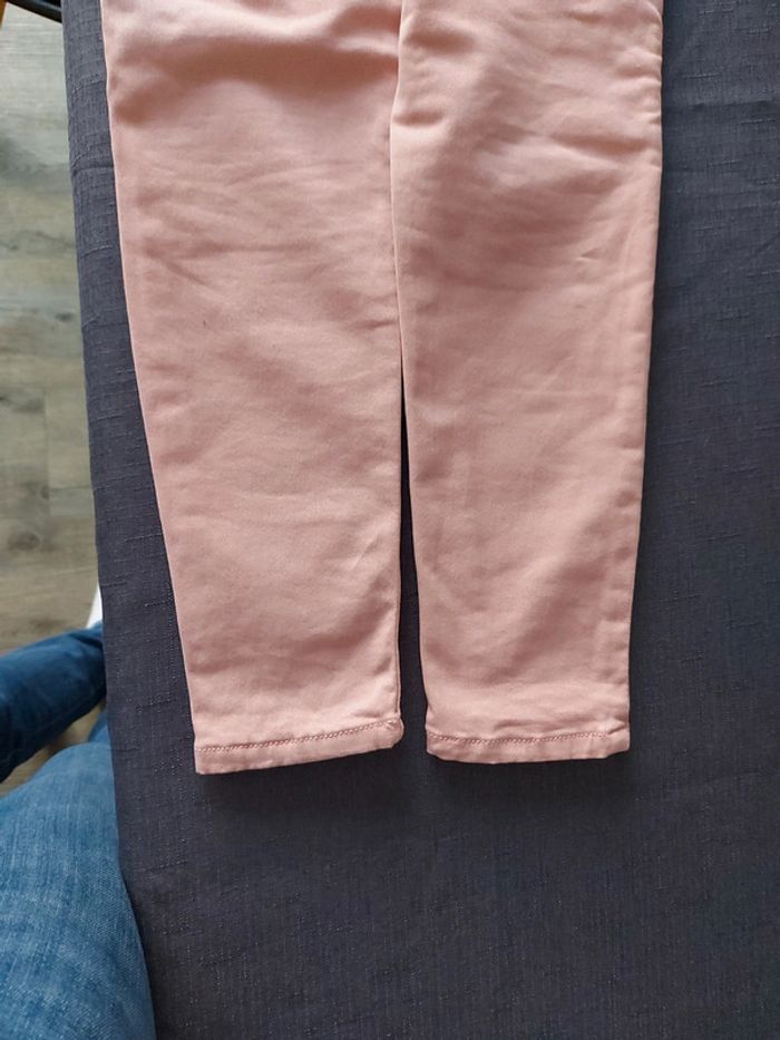 Pantalon skinny Kiabi 7 ans rose clair - photo numéro 13