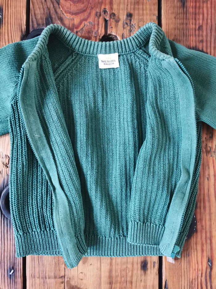 Gilet zippé en maille - photo numéro 3