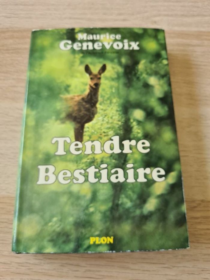 Livre Tendre Bestiaire