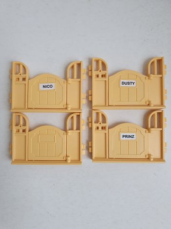 4 portillons playmobil