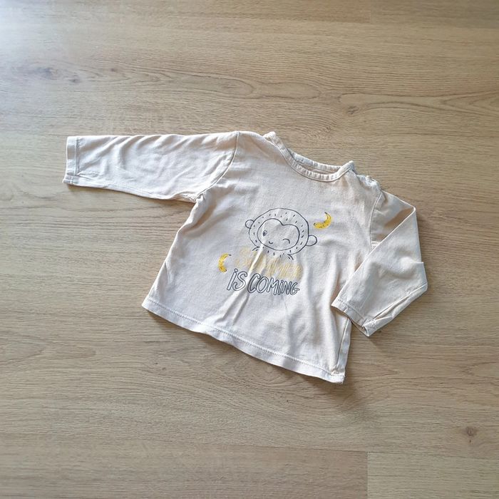 💚 Tee-shirt ML 12 mois #emyfleury_12moisgarçon