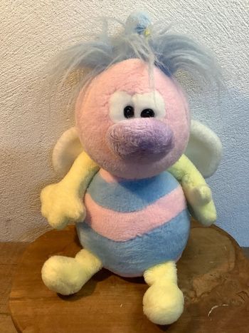 Doudou abeille Ajena vintage 80