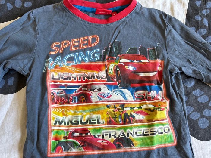 Haut tee shirt de pyjama cars 3 ans - photo numéro 2