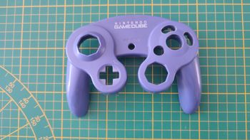 coque supérieur du dessus manette violette nintendo gamecube dol-003 E17