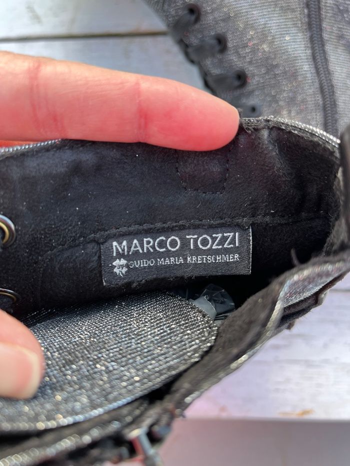 Bottines à paillettes Marco Tozzi X GMK - photo numéro 5