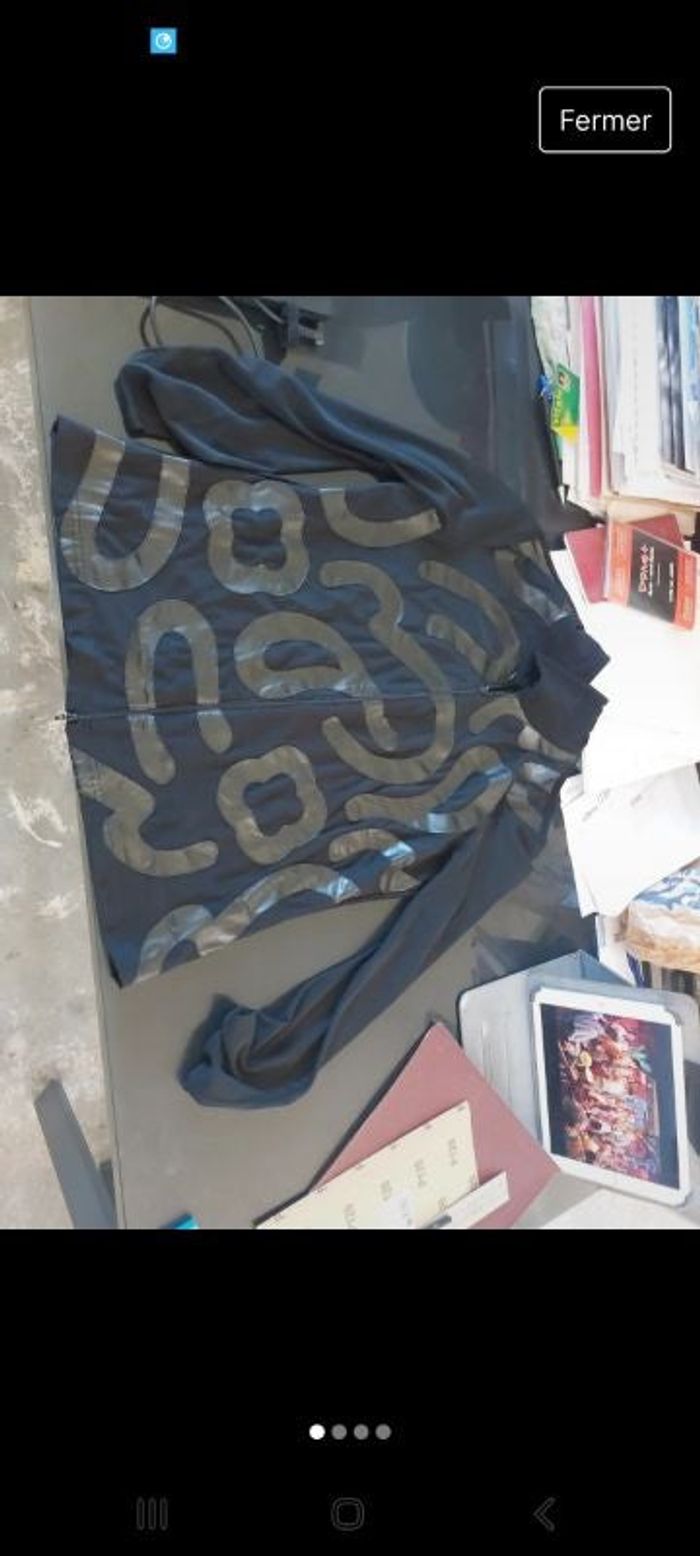 Gilet manche transparent