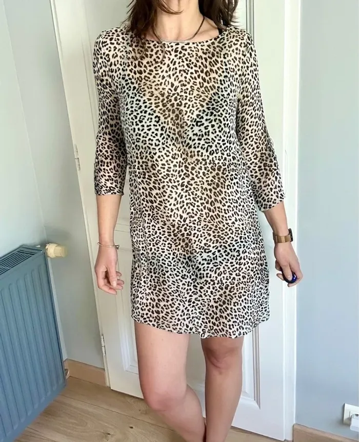 Ravissante robe motif léopard – Ba&sh taille 36 , S , 1