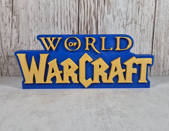 Logo 3D World of Warcraf