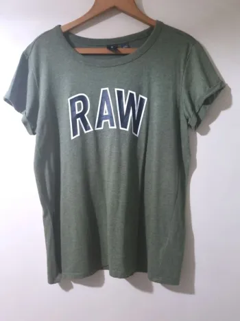 T shirt G-STAR raw olive comme neuf S
