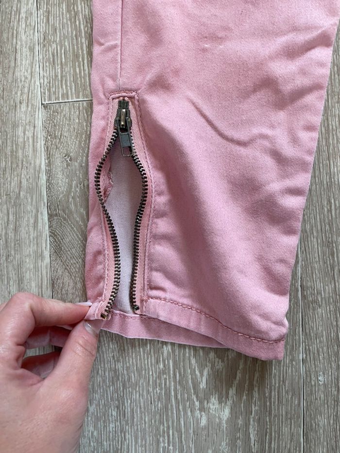 Pantalon rose clair Mim taille 40 - photo numéro 5