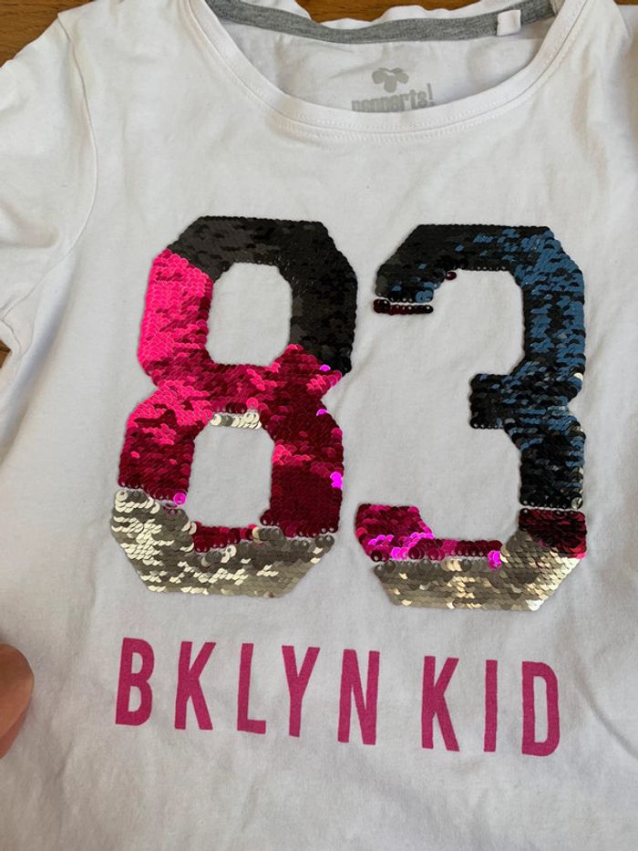 Lot de 2 tshirts Pepperts taille8/10 ans - photo numéro 4