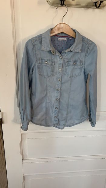 Chemise en jeans Okaïdi taille six ans