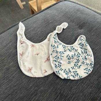 Lot de 2 bavoirs Camcam Copenhagen