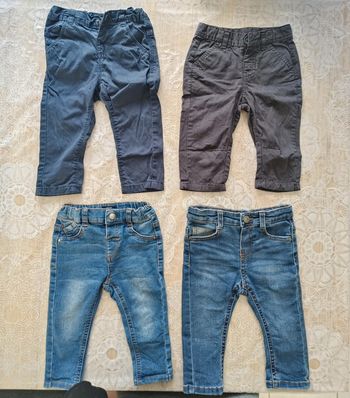 Lot de 4 pantalons