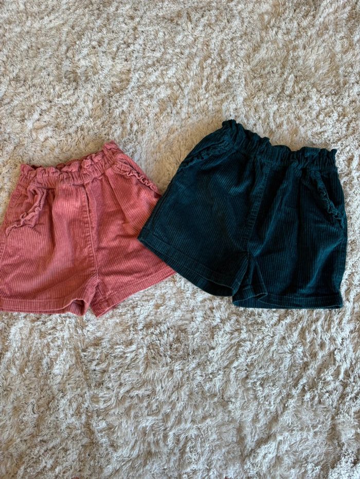 2 shorts TAO 12 ans