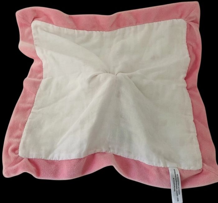 B6331❤️ Doudou Plat Mouchoir Marie Chat DISNEY Simba Toys NICOTOY Blanc Rose lange - photo numéro 2