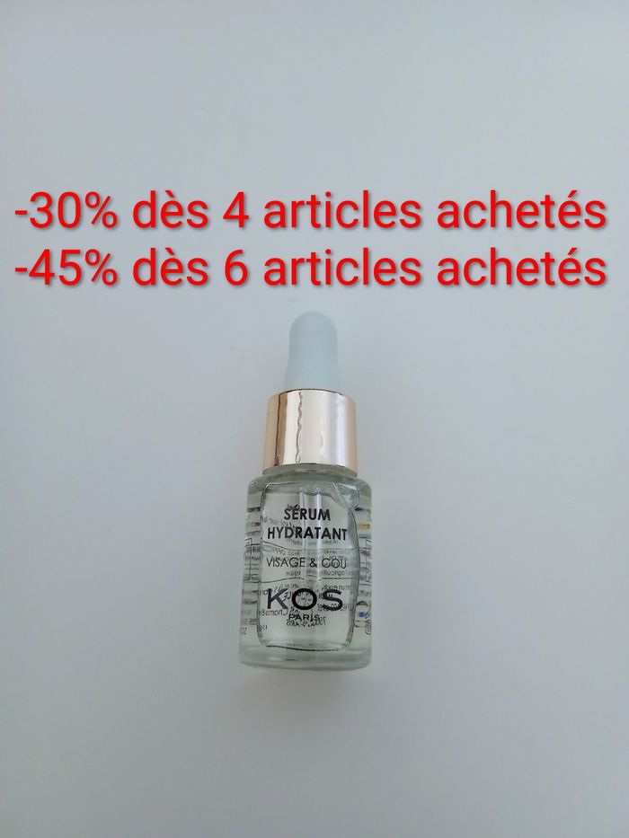 Sérum Hydratant Visage & Cou KOS PARIS - Neuf 15ml