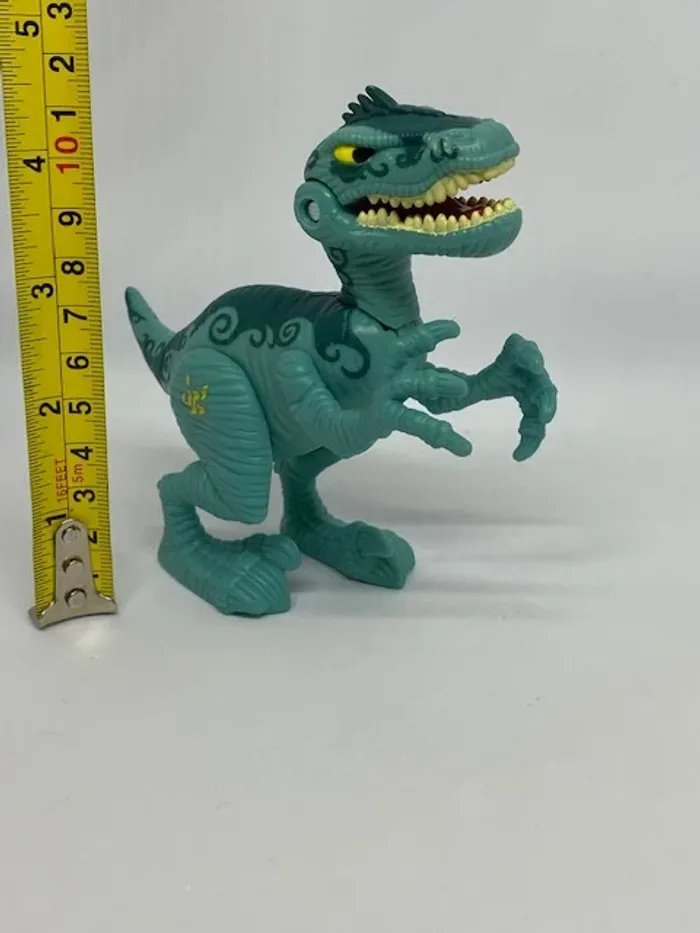 Figurine Jurassic World Playskool Heroes - Velociraptor - Hasbro Amblin 2015 Jurassic Park - photo numéro 2