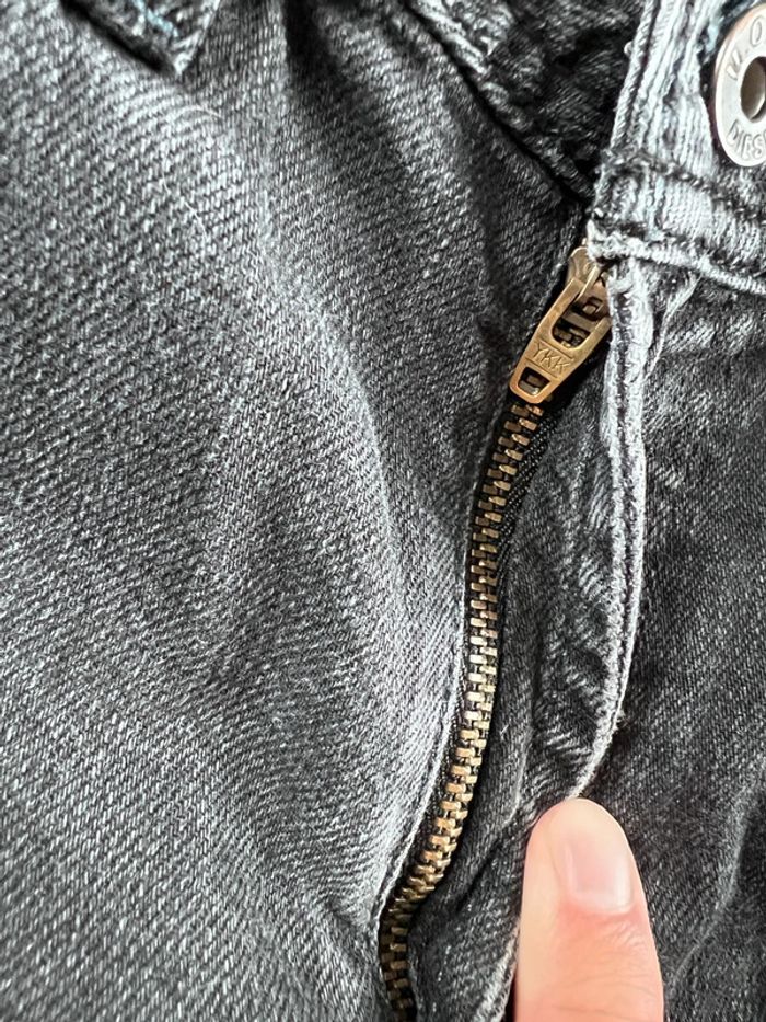 Jean slim Diesel effet délavé noir – Taille XS - photo numéro 18