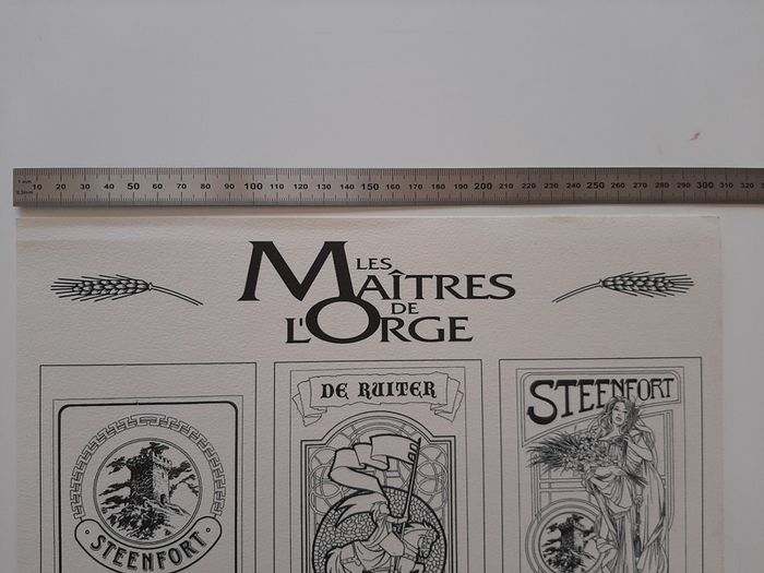Tirage de tête complet Les Maîtres de l'Orge T6 "Jay, 1973" Van Hamme & Vallès - photo numéro 7