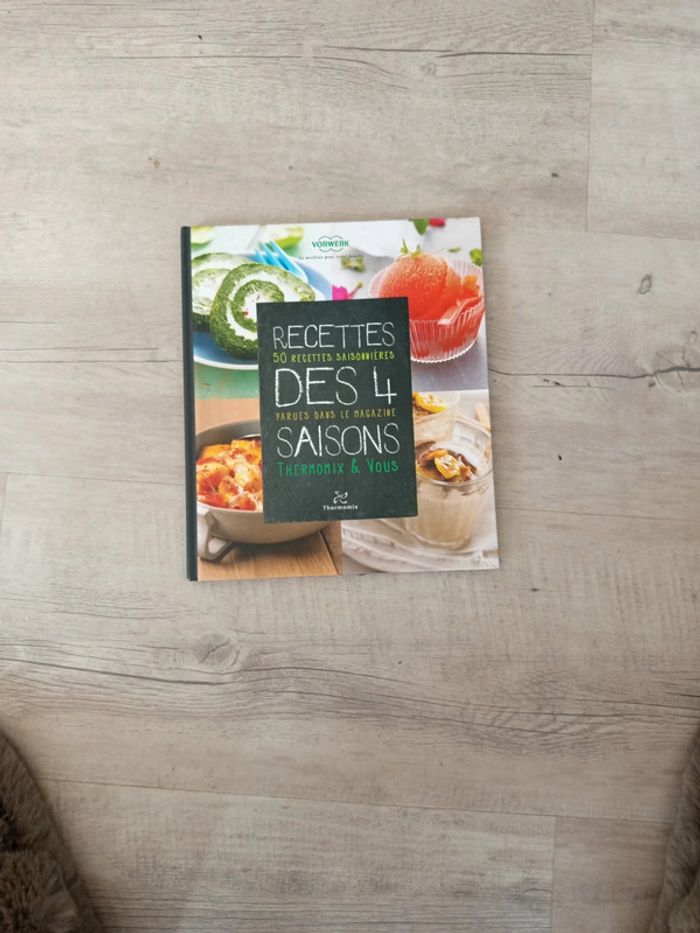 Livre Thermomix recettes des 4 saisons