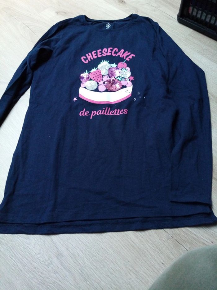 T shirt manche longue cheesecake 14A