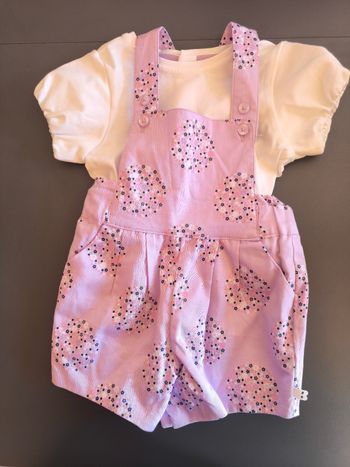 Salopette et t-shirt Obaïbi 