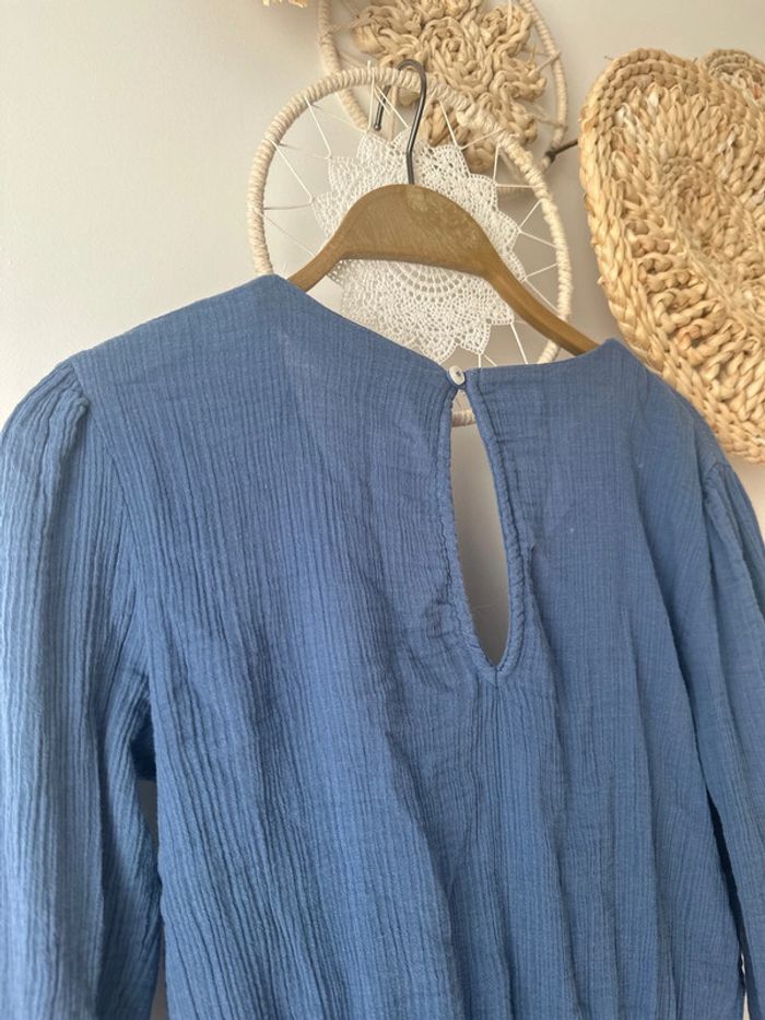 Robe portefeuille bleue Cocco – Taille M (neuve) - photo numéro 3