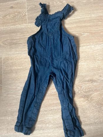 Salopette bleu marine 18mois