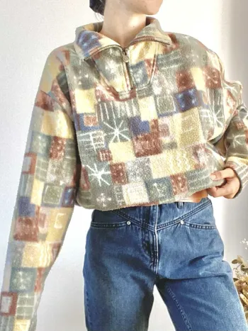 Polaire Naf Naf Vintage en taille 38/40 - Bon état