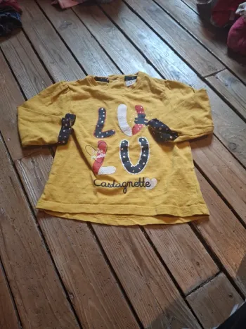 Tshirt lulu castagnette 12 mois