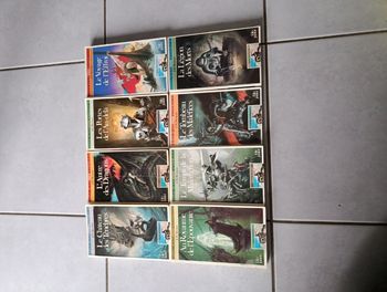 Lot 8 Livres Dont Vous Êtes Le Héros LDVELH : série Quête du Graal complet 8/8