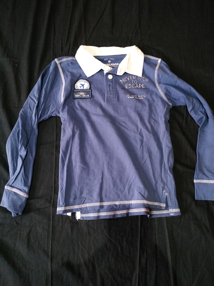 Polo manches longues Garcon