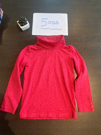 Sous pull taille 5 ans