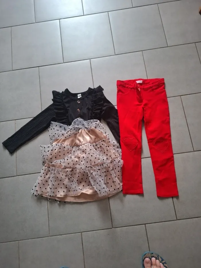 Robe + pantalon